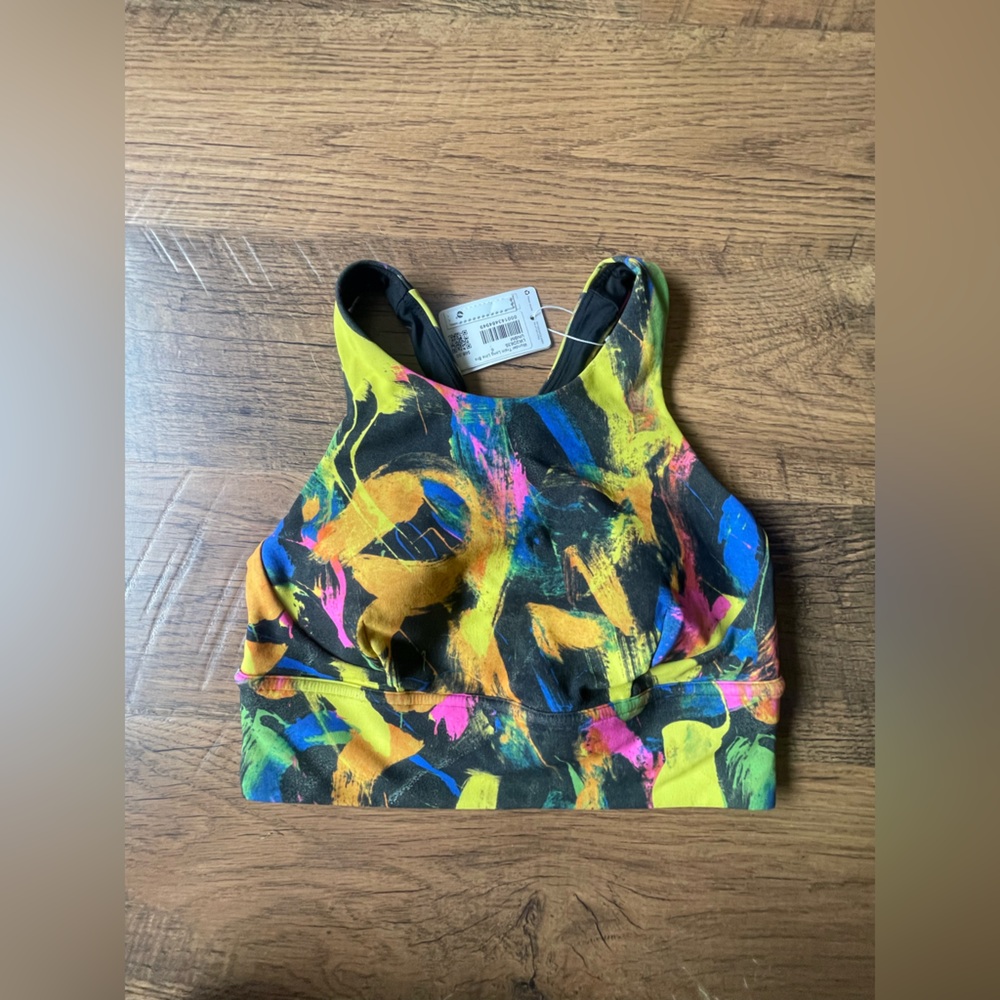 Lululemon NWT size 6 C/D Cups Wunder train long line bra